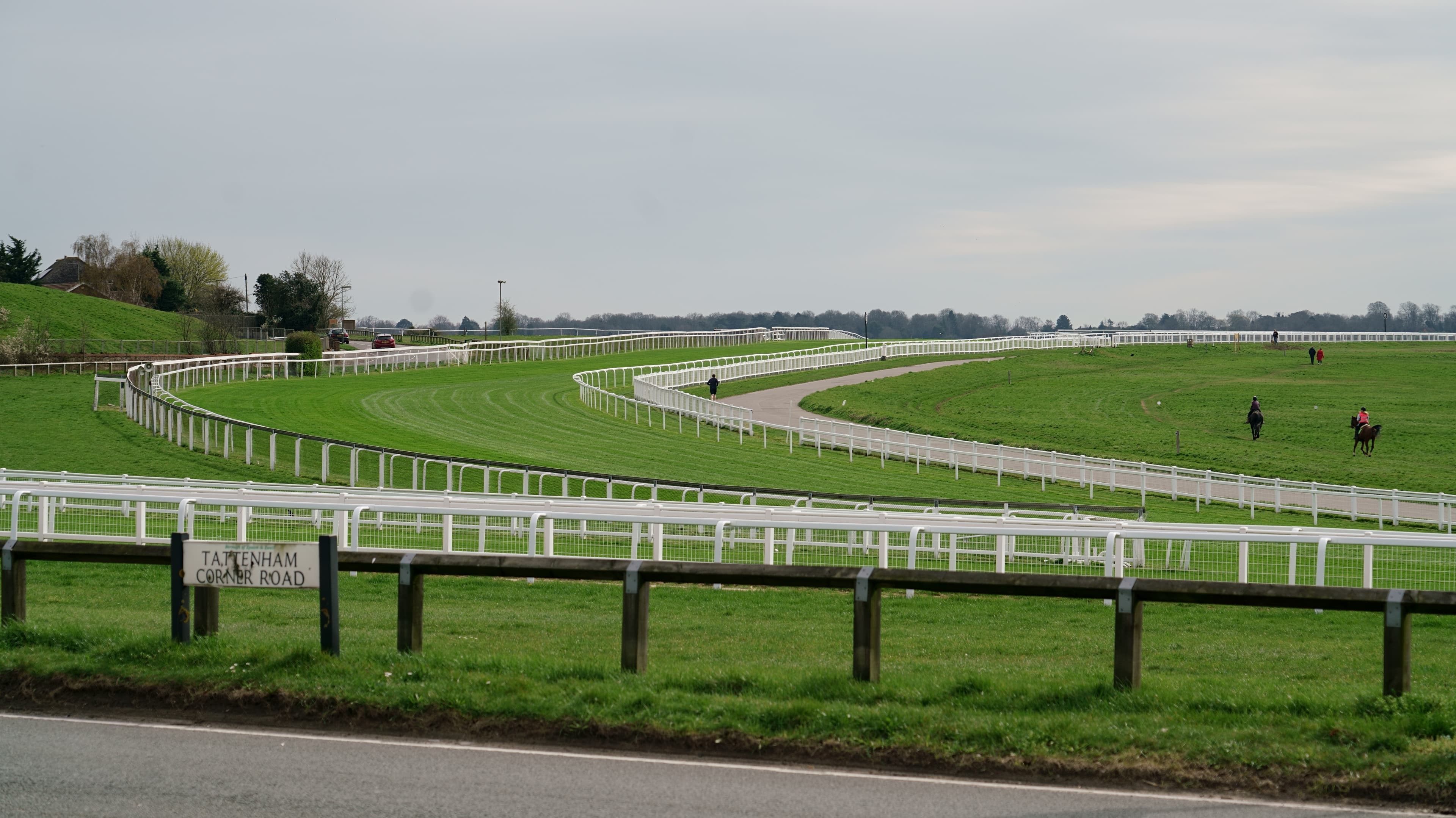 Epsom Downs — open chalk grassland near the racecourse, Surrey